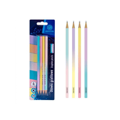 Astra 4 kosi - navaden svinčnik HB AstraPEN Ombre, blister, 206023017