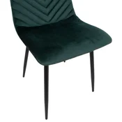 Homestar Stol BRIE temno zelene barve