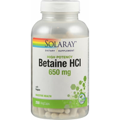 Solaray Betain HCl kaspule