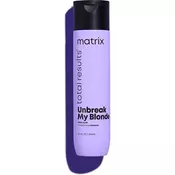 Matrix Krepilni šampon za posvetljene lase Total Results Unbreak My Blonde ( Strength ening Shampoo) (Objem 300 ml)