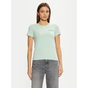 Guess Jeans Majica W4YI02 J1314 Zelena Regular Fit