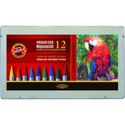 KOH-I-NOOR Progresso Aquarell Pastels (12 Pieces)