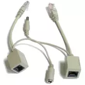 PoE kabel Mikrotik - ADA-POE-AP, sivi