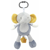 Lorelli plisana igracka muzicka - elephant grey natural ( 10191440010 )