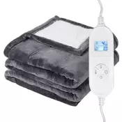 MG Heat Blanket grijana deka 120 x 160cm, siva