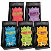 shumee Degustacijski set za kavo 5 x 100 g kavnih zrn