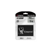 SSD KINGSTON KC600 1024GB/interni/2.5/SATA3/crna
