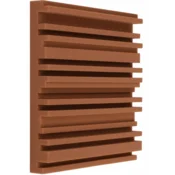 Akustični panel Equalizer 50 x 50 cm, debelina 7 cm, rjava barva