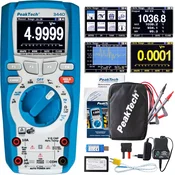 slomart PeakTech 3440 True RMS Multimeter 50000 Counts, Datenlogger