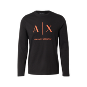 ARMANI EXCHANGE Majica svetlo rdeča/črna