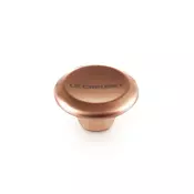 Ročaj pokrova SIGNATURE 4,7 cm, baker, nerjaveče jeklo, Le Creuset