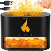 Ruhhy 10W difuzor dekorativni LED RGB kamin 250ml vlažilec zraka USB, (5000076355)