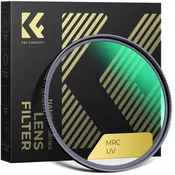 K&F 62MM XU06 Nano-X B270 MCUV Filter, HD, Waterproof, Anti Scratch, Green Coated