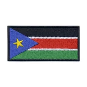 shumee Našitek zastave Južnega Sudana - nalepka za likanje/toplotno varjenje - vezen našitek/značka/emblem