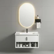 Komplet kopalniškega pohištva z umivalnikom Toledo 60cm White