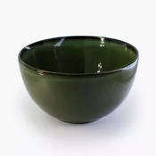 DUKA Porcelanasta skleda MOSS 15 cm zelena