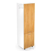 Visoki element Vento DP-60/214 - bijela/medeni hrast