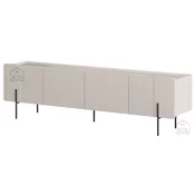 TV komoda Malmi RTV 200 2D2SZ - kašmir, črne nogi