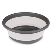 Kampa zložljiv okrogel lavor L (O37,5 x 14 cm), siv