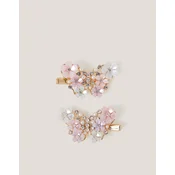 Monsoon Children Set šnala za kosu Pearly Butterfly, 2 komada, Šareni