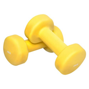 GORILLA SPORTS Žuta Set bucica za aerobik 2 x 4 kg