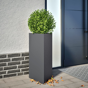 Vrtne sadilice 2 kom antracit trokutaste 40x34,5x75 cm celicne
