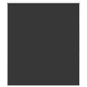 Vidaxl Roleta Blackout Black 130x150 cm Širina tkanine 126,6 cm