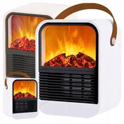 shumee Zračni grelec Kamin Home Climate Elegantni LED 1000 W