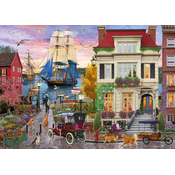 Schmidt - Puzzle Ladja v pristanišču 1000 - 1 000 kosov