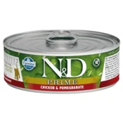 N&D Prime Vlažna hrana za macice Prime, Nar i Piletina, 70 g