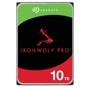 SEAGATE IronWolf PRO NAS 10TB 3,5 SATA3 256MB 7200rpm trdi disk ST10000NT001