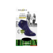 Solidea Socks for you Bamboo Freedom Polka Dots Breathable Fabric Socks Navy Blue 4XL