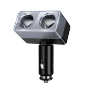 Hoco Hoco razdelilnik za vtičnico za vžigalnik, 2 priključka, max. 240 W/24 V, Z65, črn