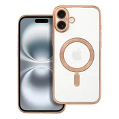 OEM Ohišje za iPhone 16 PLUS Electro Mag Cover, združljivo z MagSafe, zlato
