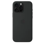 Silikonska maska sa MagSafe za iPhone 16 Pro Max – crna