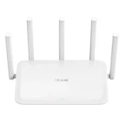 HiLook Powered by HIKVISION/ Wi-Fi 6 router WR-AX30(O-STD)/EU/ IEEE 802.11a/n/ac/ax/ 3000Mbps/ 3x LAN/ 1x WAN/ bela
