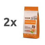 Natures Variety No Grain Cat Sterilized Adult - losos 2 x 7 kg
