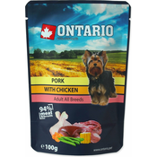 Ontario Kapsička vepřové s kuřecím ve vývaru 100 g