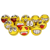 Merco Antistresna žogica Smiley Hop 12 kosov 1 komplet