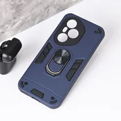 Maska za Honor 400 Pro Hard Ring, Tamnoplava