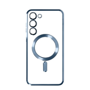 Silikonska futrola Magsafe SAMSUNG S25 PLAVA