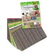 Dekorativni papir Folia Strukturen 24x34 cm/26 listov
