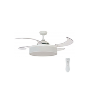 FANAWAY 511030 - LED plafonski ventilator FRASER 3xE27/20W/230V beli + daljinski upravljac