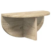 Vidaxl Stenska polica Sonoma hrast 38 x 19 x 19 cm Konstruiran les
