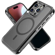 GS Ovitek za iPhone 16 Pro Max, MagForce MagSafe, črn