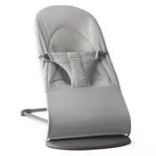 Baby Björn gugalnik Balance Soft Woven Jersey Tri fabric light grey