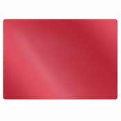 Decormat Podloga za stol Rdeča barva 140x100 cm