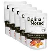 Dolina Noteci Premium Salmon Stew with Carrot and Brown Rice 5 x 300 g