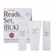 Shiseido Ibuki starter kit Poklon set, Gentle Cleanser 30ml + Softening Concentrate 30ml + Refining Moisturiser 30ml