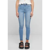 Womens Skinny Fit Jeans Light Blue